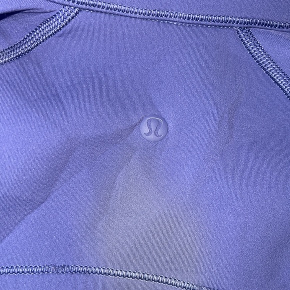 Lululemon Front and Back Zip Up Jacket Purple Indigo Women’s Size 2 - Picture 3 of 5
